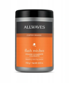 Allwaves Flash Meches Copper Orange koloryzujący rozjaśniacz 250g