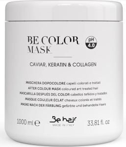Be Hair Be Color Mask Ph 4.0- Maska Caviar,Keratin&Collagen Regenerująca do Włosów farbowanych 1000ml
