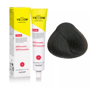 Yellow Professional Color Permanent -  Farba do włosów "5" 100ml 