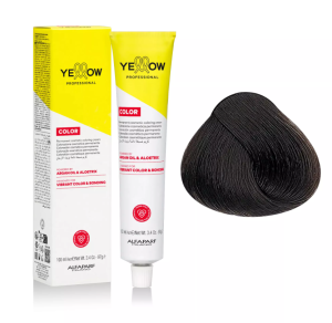 Yellow Professional Color Permanent -  Farba do włosów "5,00" 100ml 