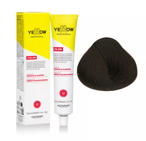 Yellow Professional Color Permanent -  Farba do włosów "5,32" 100ml 