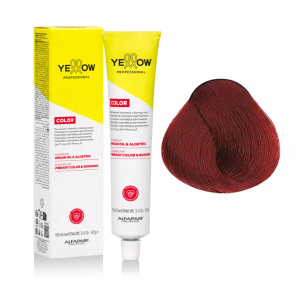 Yellow Professional Color Permanent -  Farba do włosów "6,66S" 100ml 