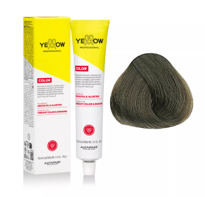 Yellow Professional Color Permanent -  Farba do włosów "7,11" 100ml 