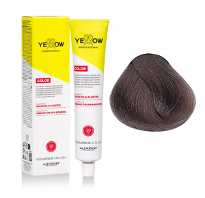 Yellow Professional Color Permanent -  Farba do włosów "7,21" 100ml 