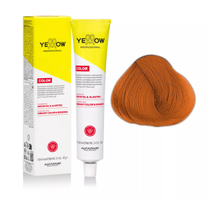 Yellow Professional Color Permanent -  Farba do włosów "8,44+" 100ml