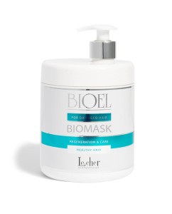 Lecher Professional  Bioel Biomask Maska regenrująca do włosów zniszczonych 1000ml