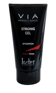 Lecher Professional Via Strong Gel Bardzo Mocny Żel 100ml
